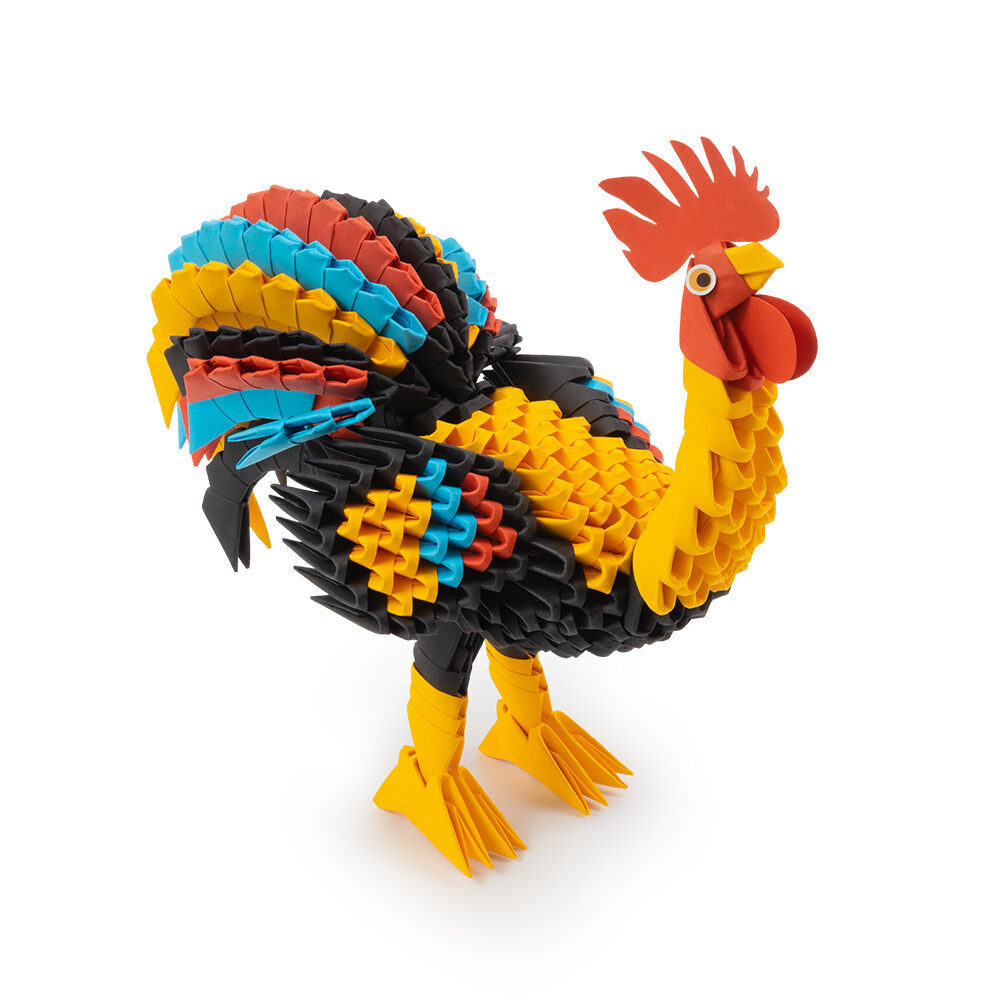 Weitere Ansicht: ORIGAMI 3D Rooster