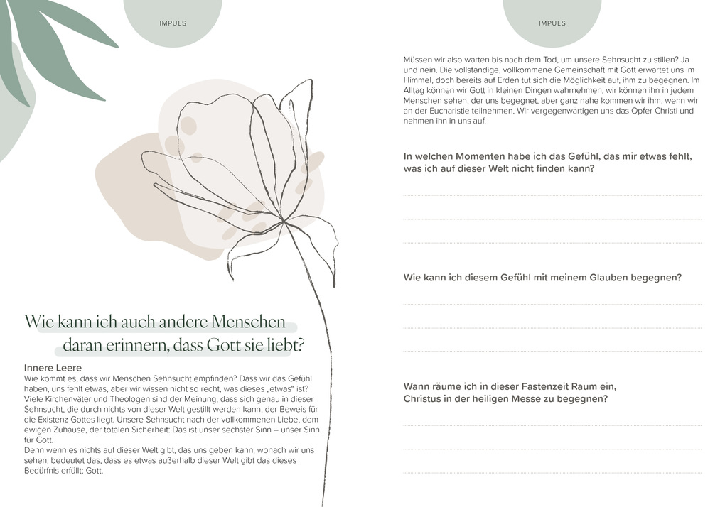 Weitere Ansicht: Mein Fastenzeit-Journal | Amanda Sliwinski