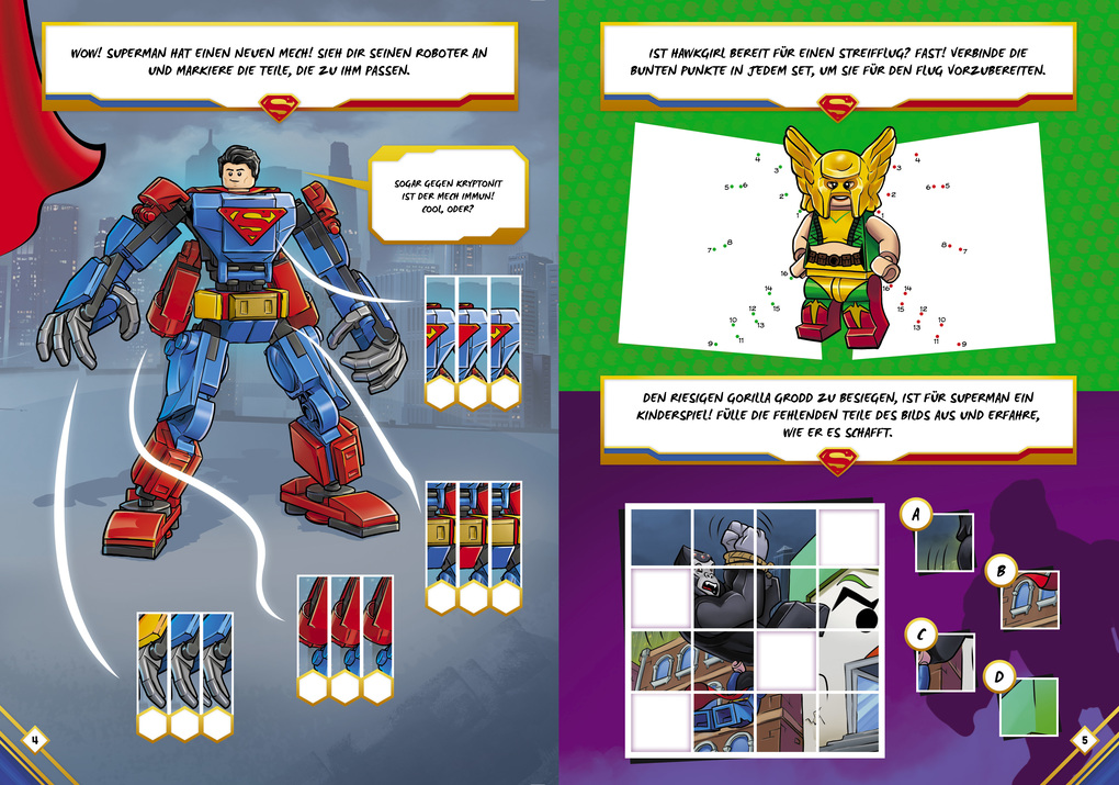Weitere Ansicht: LEGO® DC Superheroes - Rätselspaß mit Superman