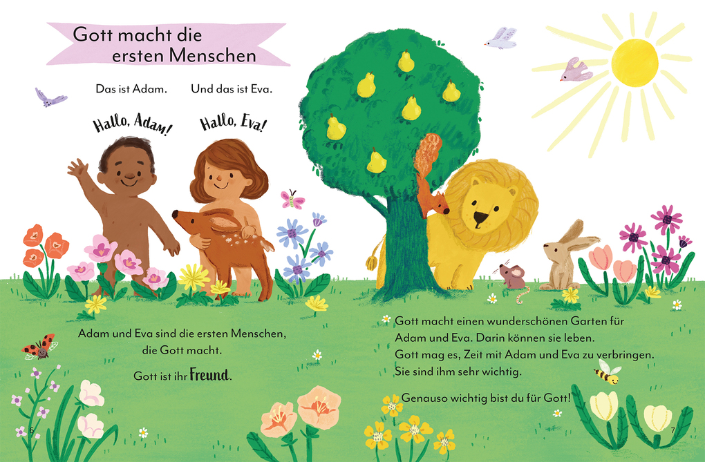 Weitere Ansicht: Die erste kleine Kinderbibel | Antonia Woodward