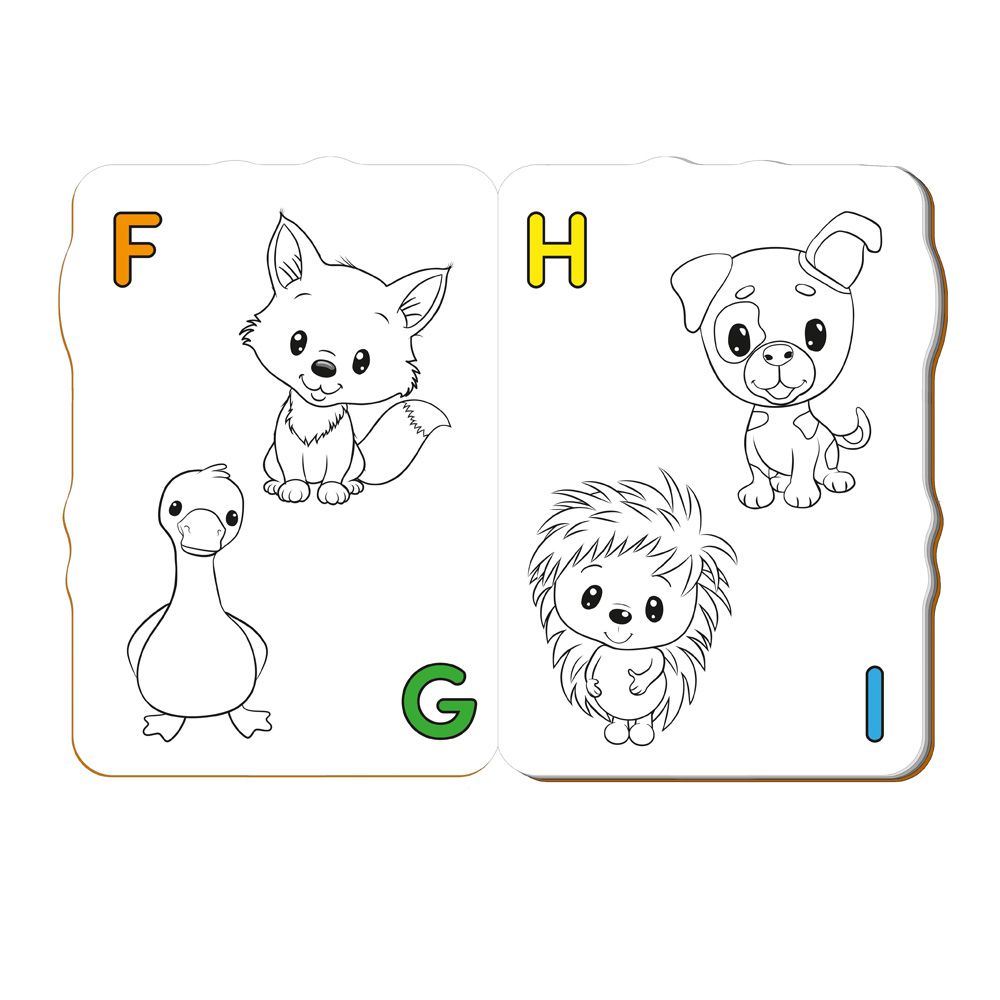 Weitere Ansicht: TRÖTSCH - ABC-Malbuch Zum Schulstart Tierfreunde
