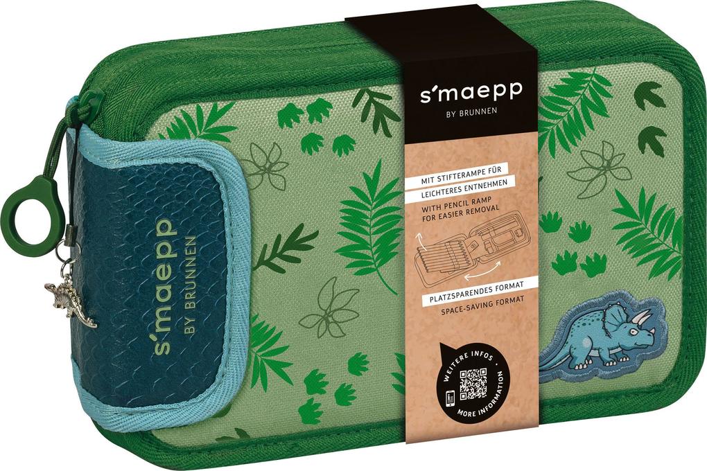 Weitere Ansicht: Federmäppchen 2 Klappen Dino