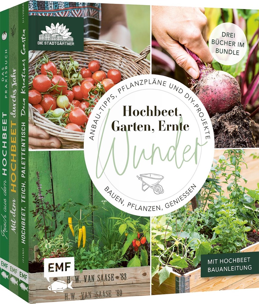 Weitere Ansicht: Garten, Hochbeet, Ernte-Wunder - Drei Bücher im Bundle | Die Stadtgärtner