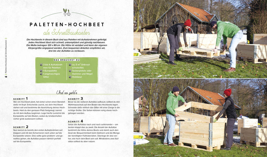 Weitere Ansicht: Garten, Hochbeet, Ernte-Wunder - Drei Bücher im Bundle | Die Stadtgärtner