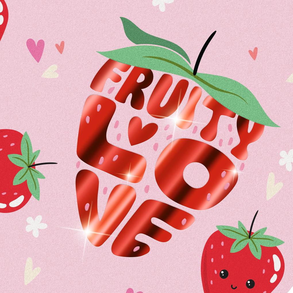 Weitere Ansicht: Heftbox A4 offen PP Fruity Love
