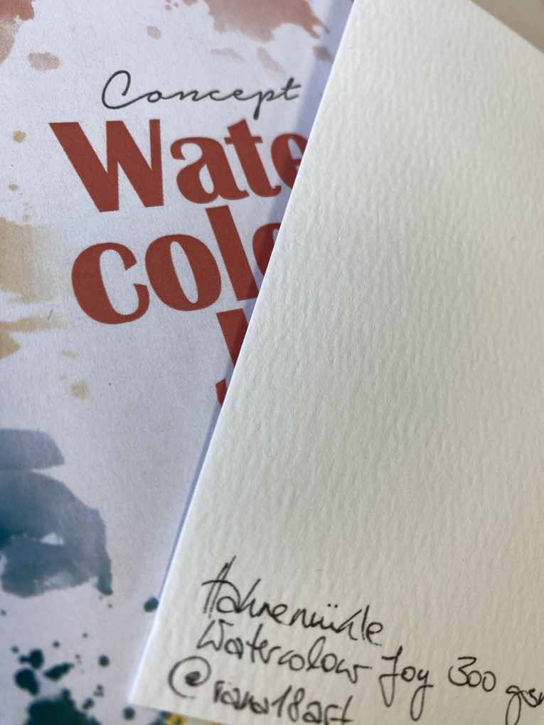 Weitere Ansicht: Hahnemühle Concept Watercolour Joy DIN A5, 50 Bogen
