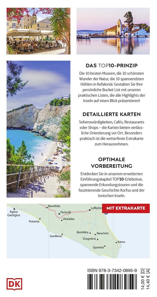 Weitere Ansicht: TOP10 Reiseführer Korfu & Ionische Inseln