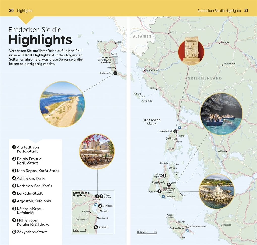 Weitere Ansicht: TOP10 Reiseführer Korfu & Ionische Inseln