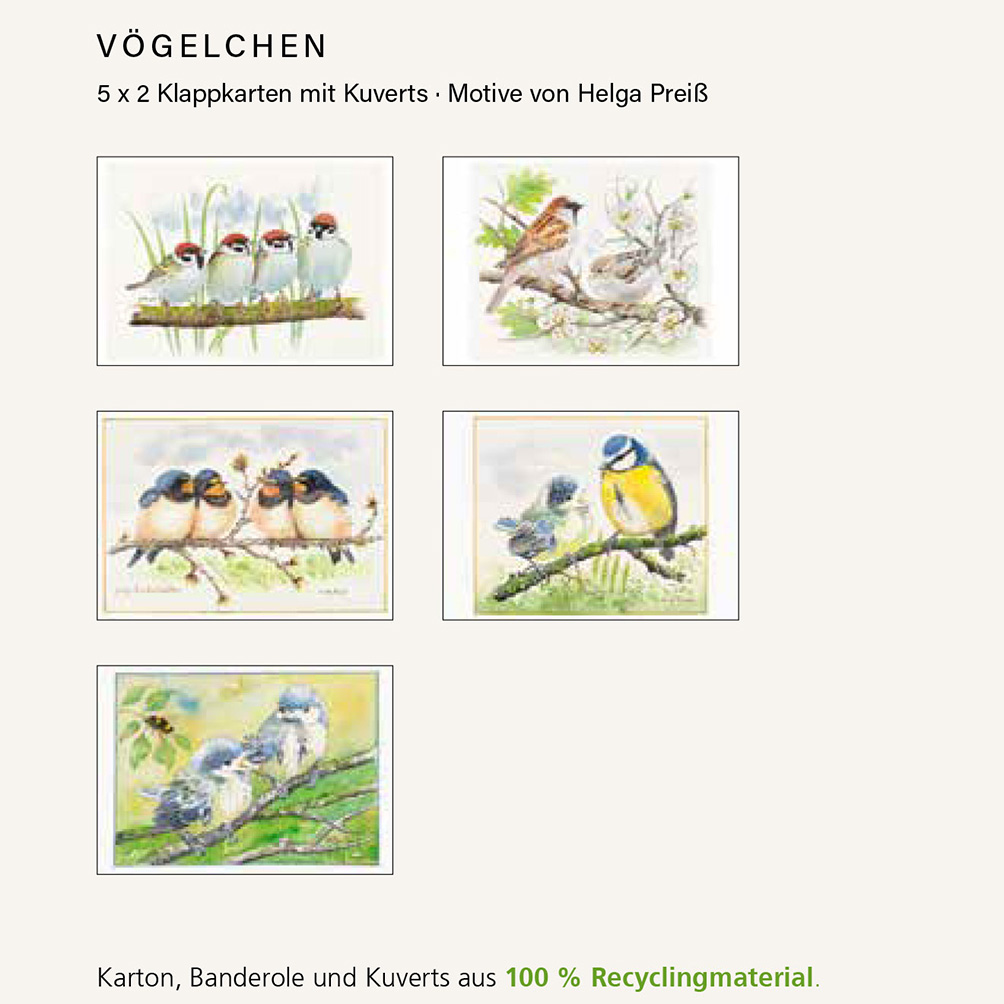 Weitere Ansicht: Vögelchen | Helga Preiß
