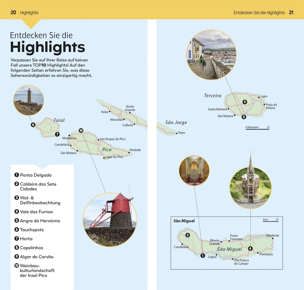 Weitere Ansicht: TOP10 Reiseführer Azoren