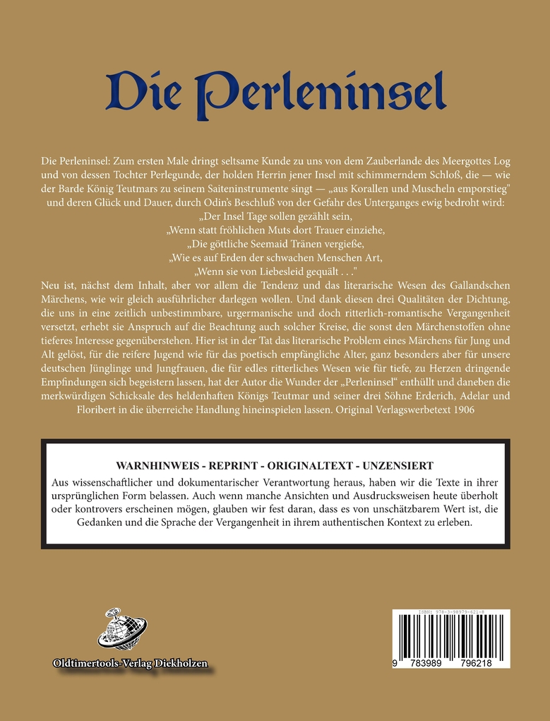 Weitere Ansicht: Die Perleninsel | Georg Galland
