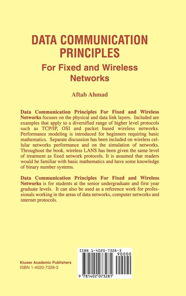 Weitere Ansicht: Data Communication Principles | Aftab Ahmad