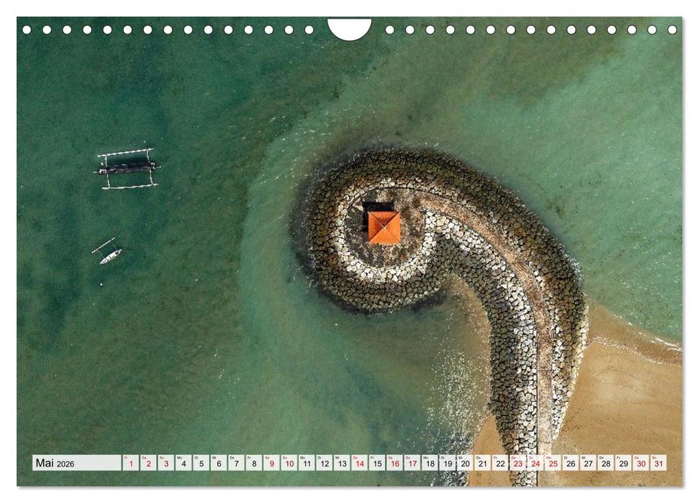 Weitere Ansicht: Indonesien von oben - spektakuläre Landschaften aus der Vogelperspektive (Wandkalender 2026 DIN A4 q | Jörn Heller, Calvendo