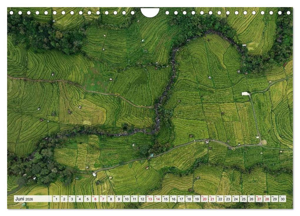 Weitere Ansicht: Indonesien von oben - spektakuläre Landschaften aus der Vogelperspektive (Wandkalender 2026 DIN A4 q | Jörn Heller, Calvendo