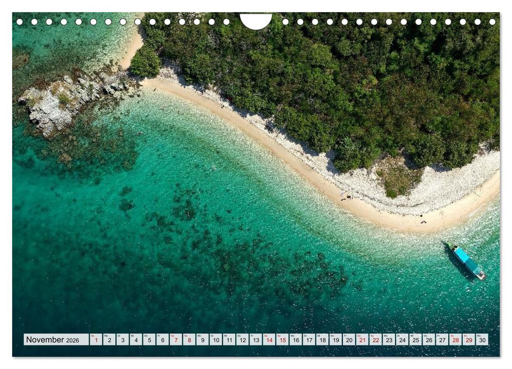 Weitere Ansicht: Indonesien von oben - spektakuläre Landschaften aus der Vogelperspektive (Wandkalender 2026 DIN A4 q | Jörn Heller, Calvendo