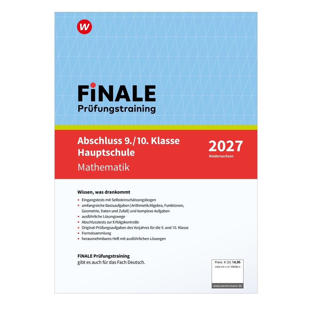 Weitere Ansicht: FiNALE Prüfungstraining Abschluss 9./10. Klasse Hauptschule Niedersachsen | Bernhard Humpert, Martina Lenze, Bernd Liebau, Peter Welzel