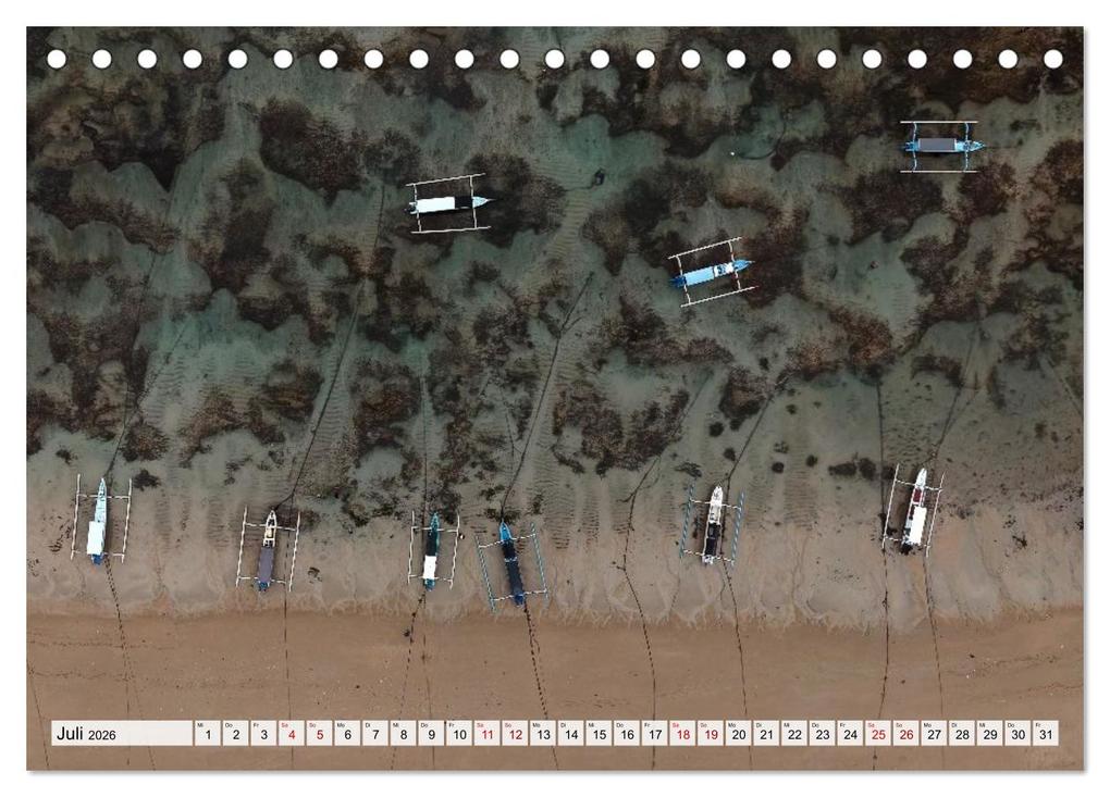 Weitere Ansicht: Indonesien von oben - spektakuläre Landschaften aus der Vogelperspektive (Tischkalender 2026 DIN A5 | Jörn Heller, Calvendo