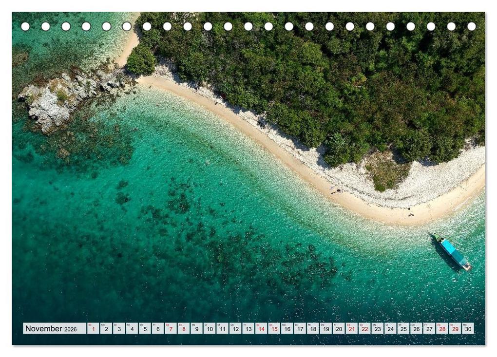 Weitere Ansicht: Indonesien von oben - spektakuläre Landschaften aus der Vogelperspektive (Tischkalender 2026 DIN A5 | Jörn Heller, Calvendo