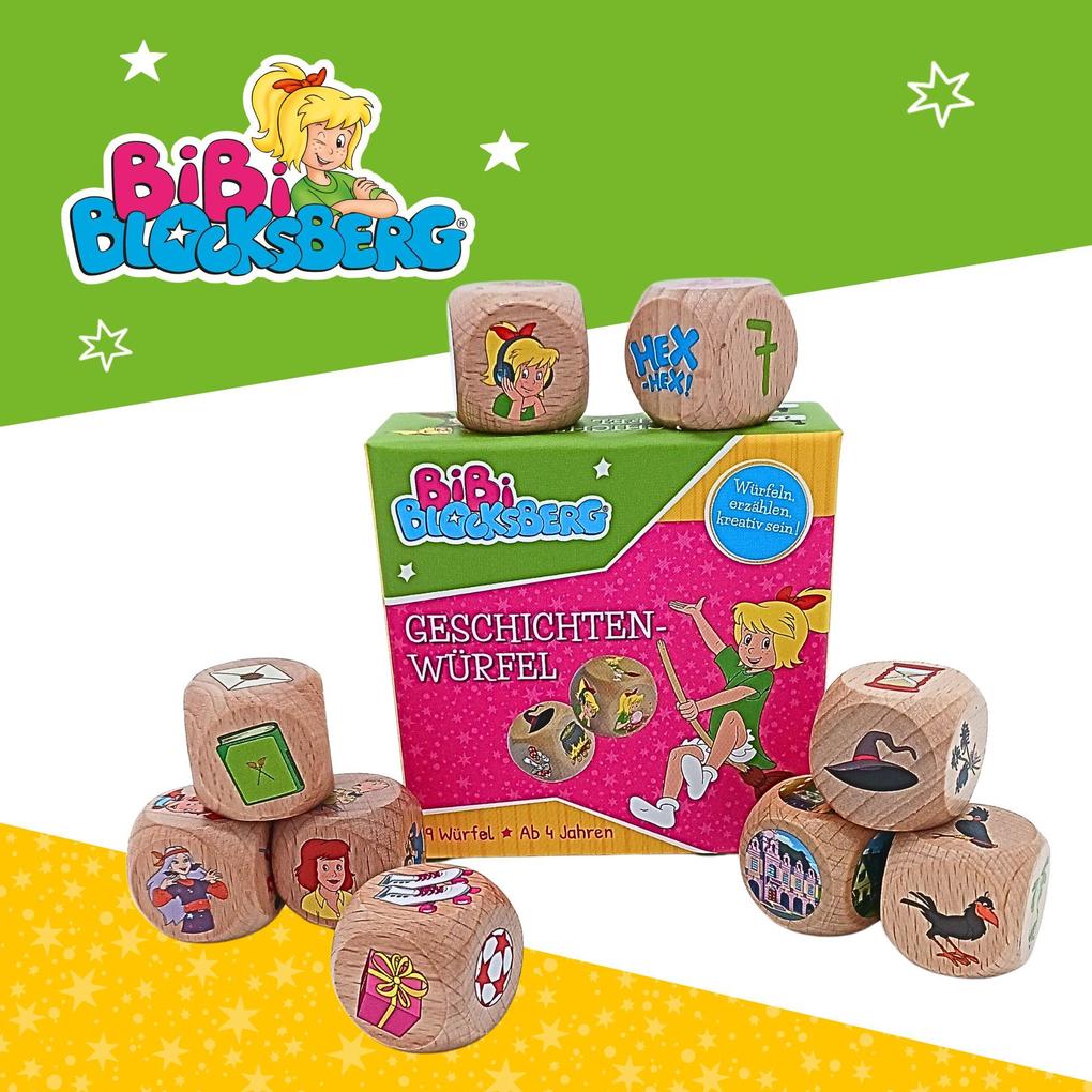 Weitere Ansicht: Geschichtenwürfel mit Bibi Blocksberg