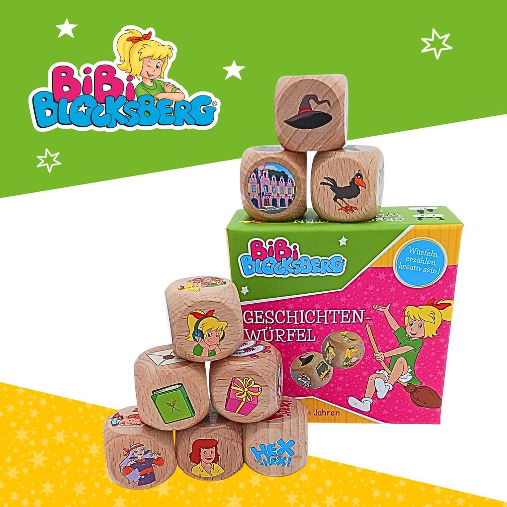 Weitere Ansicht: Geschichtenwürfel mit Bibi Blocksberg