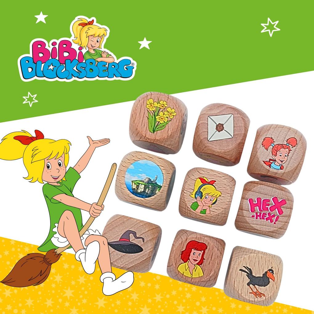 Weitere Ansicht: Geschichtenwürfel mit Bibi Blocksberg