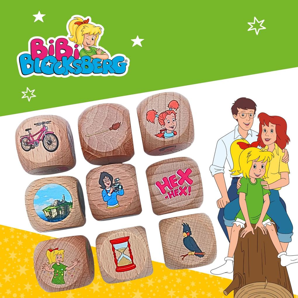 Weitere Ansicht: Geschichtenwürfel mit Bibi Blocksberg