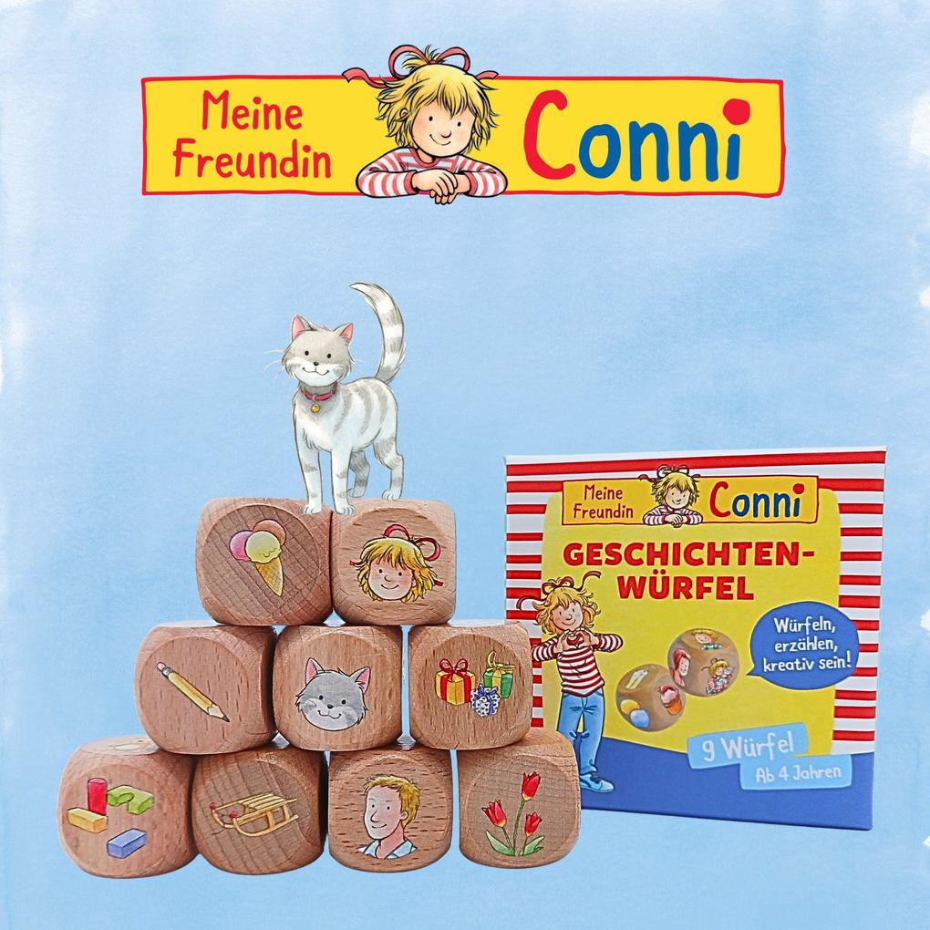 Weitere Ansicht: Geschichtenwürfel mit Conni