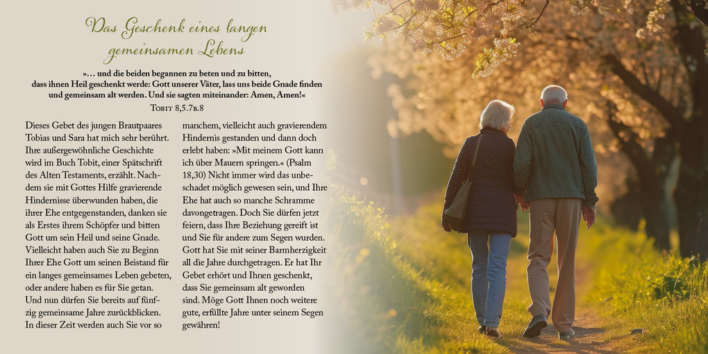 Weitere Ansicht: Segenswünsche zur Goldenen Hochzeit | Steffi Baltes