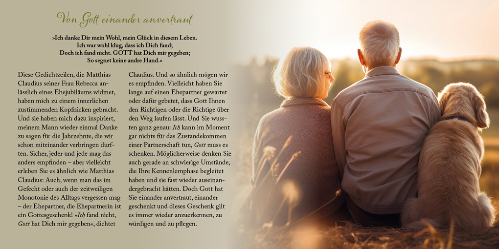 Weitere Ansicht: Segenswünsche zur Goldenen Hochzeit | Steffi Baltes