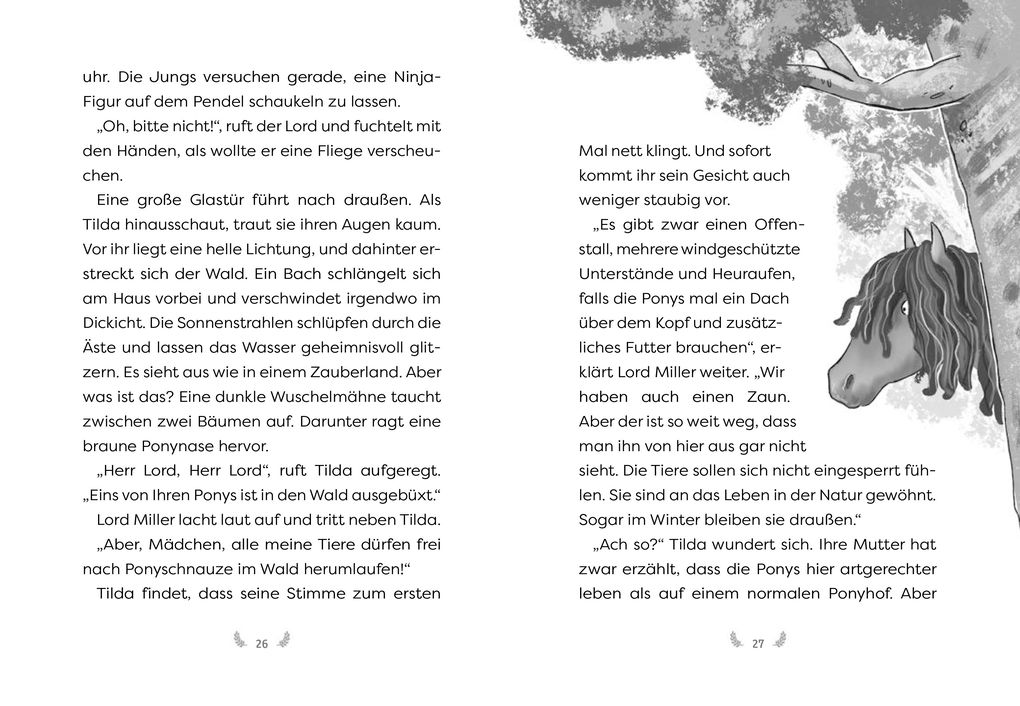 Weitere Ansicht: Die Waldponys (Band 1) - Tilda im Ponyglück | Annette Moser
