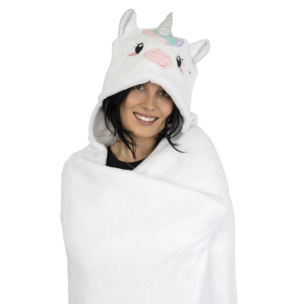 Weitere Ansicht: CBL0002 HOODED BLANKET - COSY HUGS - UN