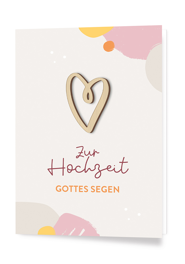 Weitere Ansicht: Zur Hochzeit Gottes Segen