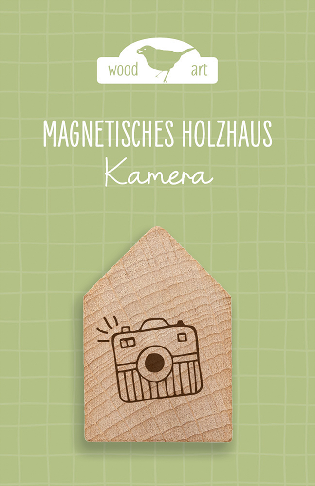 Weitere Ansicht: Magnetisches Holzhaus Kamera