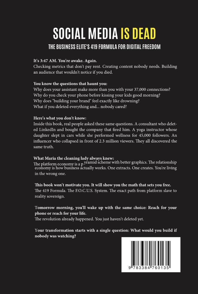 Weitere Ansicht: SOCIAL MEDIA IS DEAD | Massimiliano Salerno