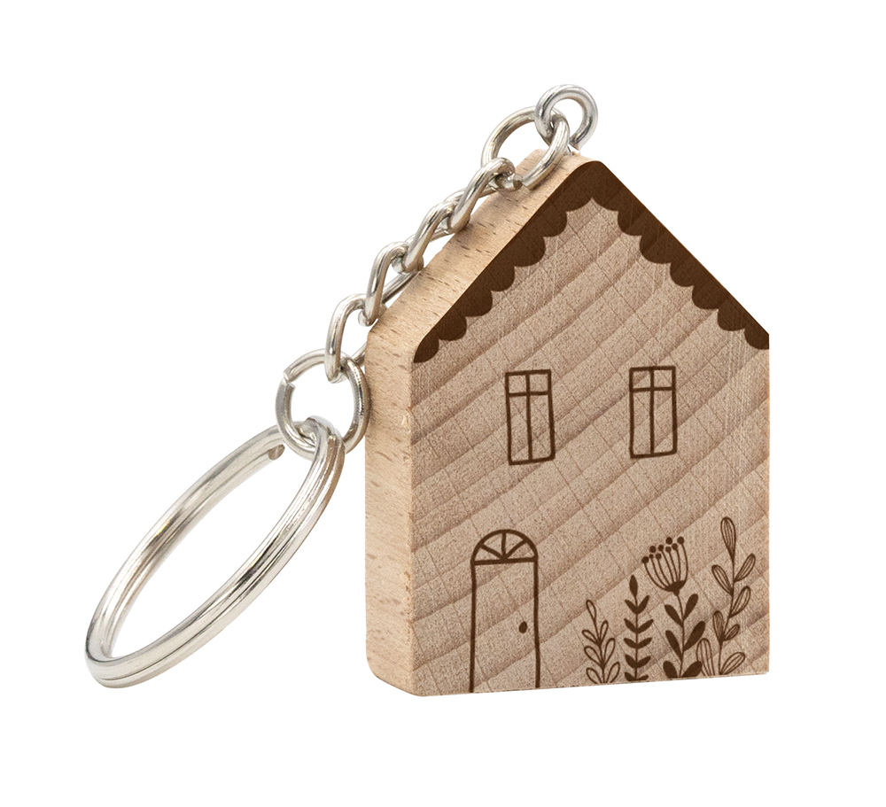 Weitere Ansicht: Schlüsselanhänger Haus