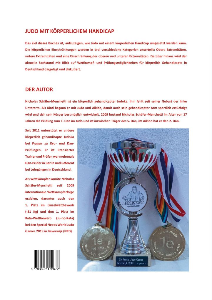 Weitere Ansicht: Inklusion im Judo | Nicholas Schäfer-Menchetti