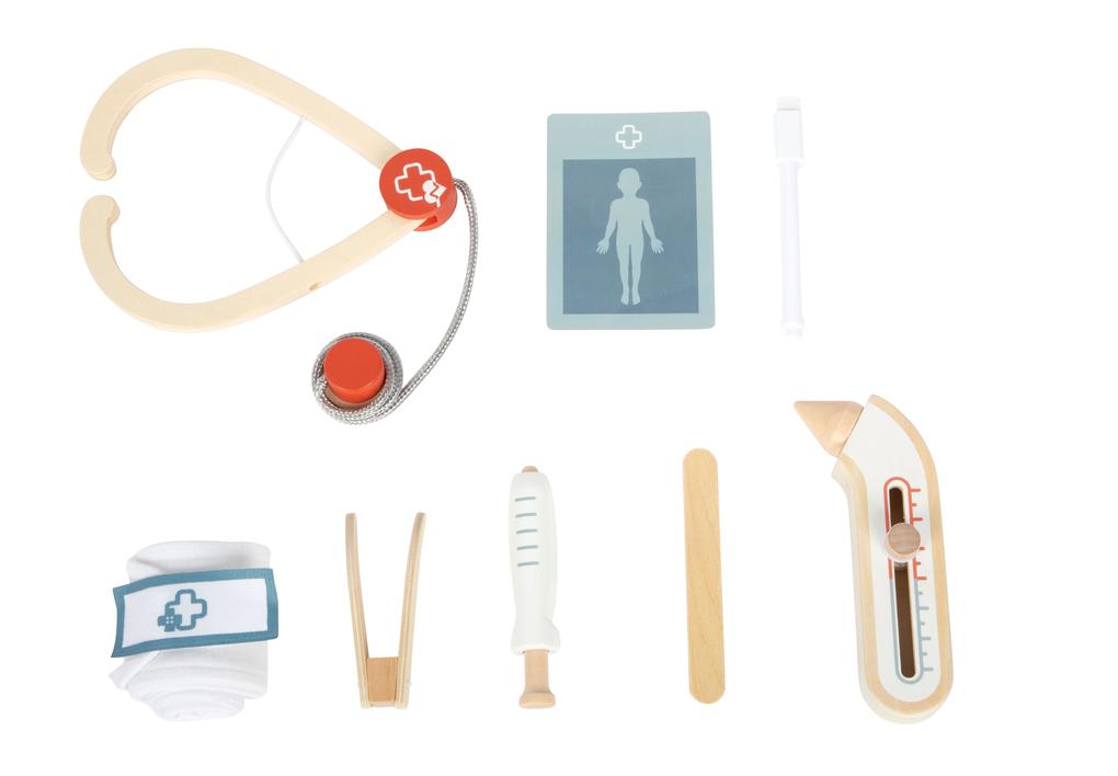 Weitere Ansicht: Arzttasche Spielset Rot