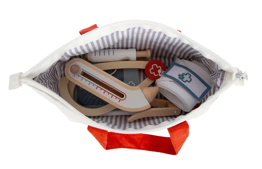 Weitere Ansicht: Arzttasche Spielset Rot