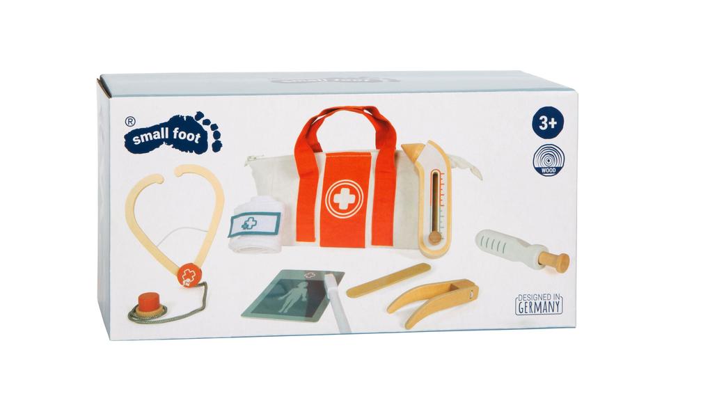 Weitere Ansicht: Arzttasche Spielset Rot