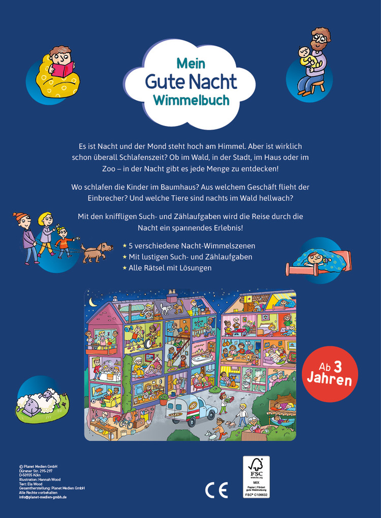 Weitere Ansicht: Mein Gute Nacht-Wimmelbuch
