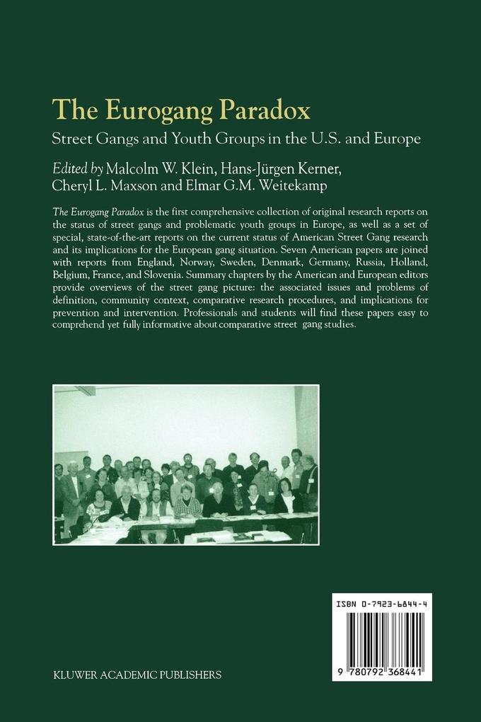 Weitere Ansicht: The Eurogang Paradox