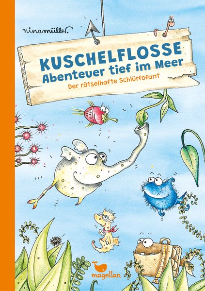 Produktbild: Kuschelflosse - Abenteuer tief im Meer - Der rätselhafte Schlürfofant | Nina Müller