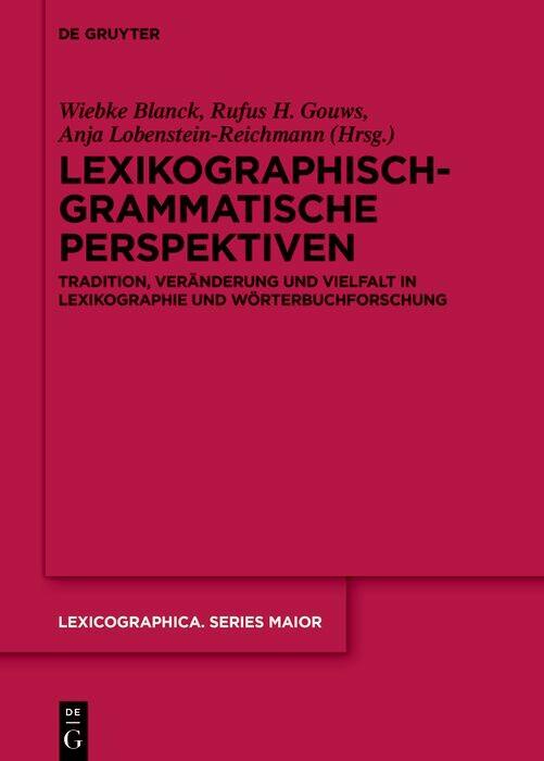 Produktbild: Lexikographisch-grammatische Perspektiven