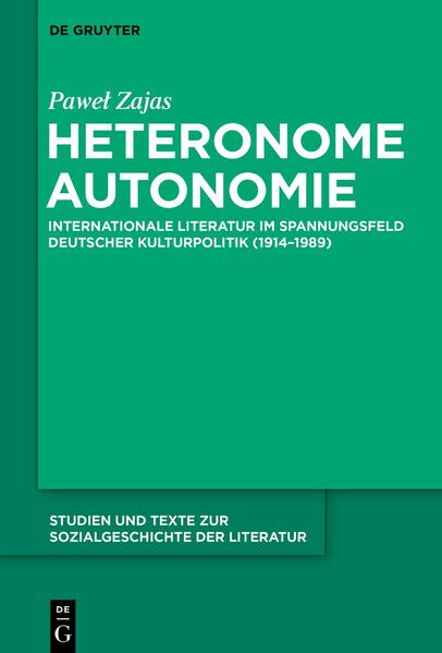 Produktbild: Heteronome Autonomie | Pawe Zajas