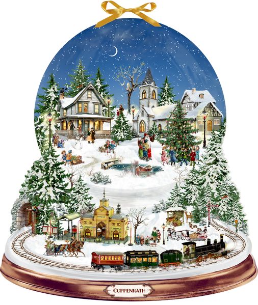 Produktbild: Wand-Adventskalender - Schneekugel Winterzauber
