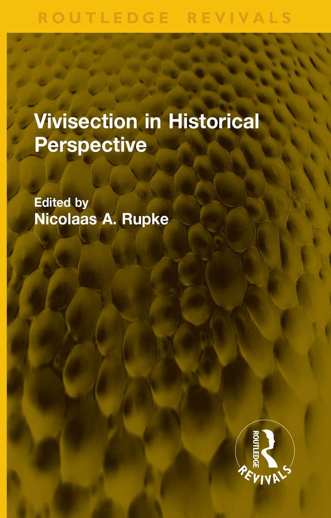 Produktbild: Vivisection in Historical Perspective