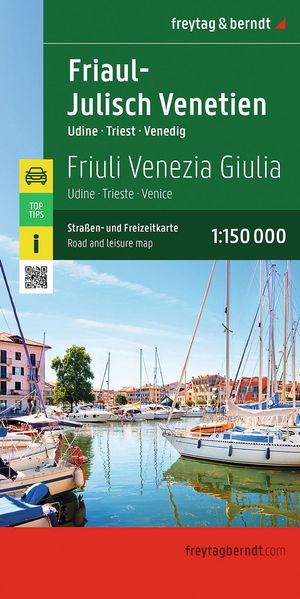 Produktbild: freytag & berndt Straßenkarte Friaul-Julisch Venetien 1:150.000