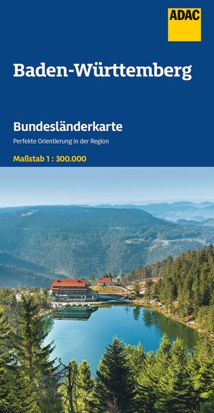 Produktbild: ADAC Bundesländerkarte Deutschland 11 Baden-Württemberg 1:300.000