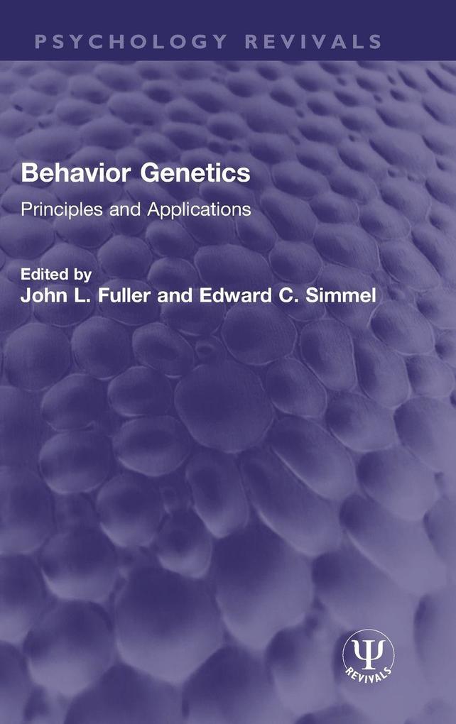 Produktbild: Behavior Genetics
