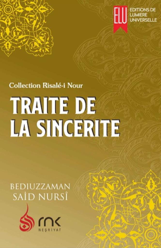 Produktbild: Traite de la Sincérité | Said Nursi